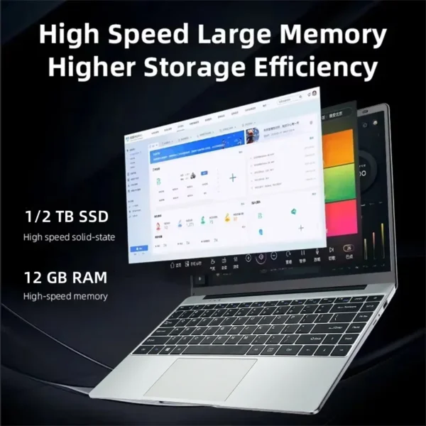 i7 Laptop Computer PC Gamer Intel Core i7 7500U - Image 4