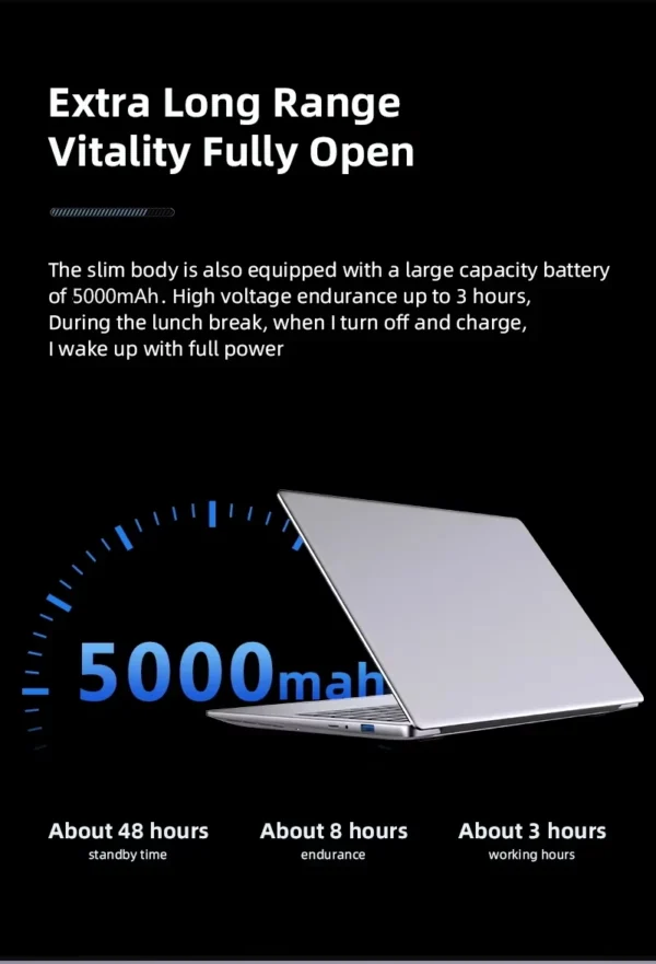 Windows 11 14.1 Inch i9 Gaming Laptop Computer PC - Image 5