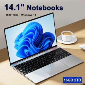 Ultra Slim Laptop 14.1" 16GB RAM 2TB SSD Intel N3700