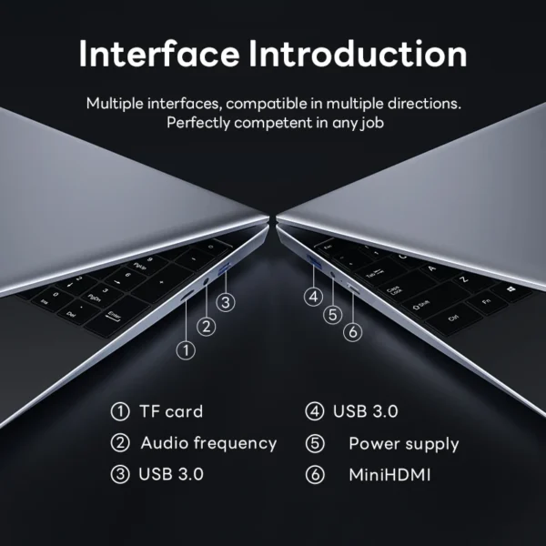 Windows 11 14.1 Inch i9 Gaming Laptop Computer PC - Image 6