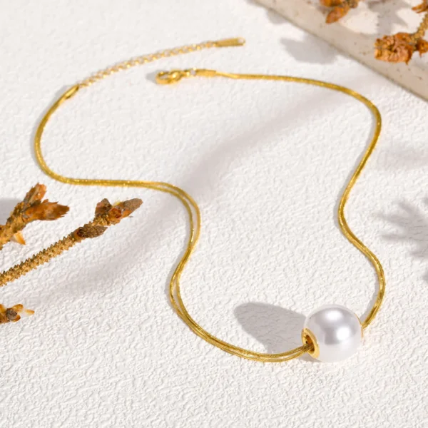 for Women, Gold Plated Stainless Steel Waterproof Jewelry - Image 2