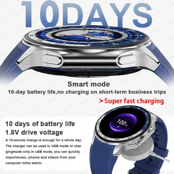 Watch X Smart Watch 4G Memory Music Video Bluetooth Call IP68 Waterproof - Image 5