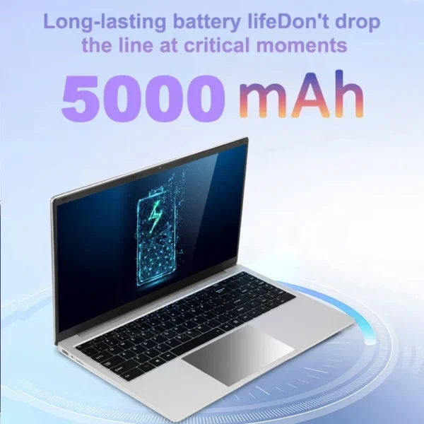 15.6" Ultra Slim Laptop 16GB RAM 2TB SSD Intel N3700 - Image 5