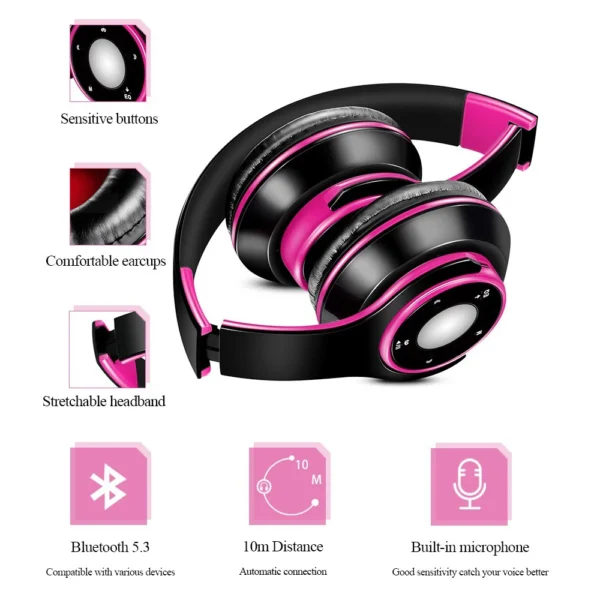 Best Colorful Earphones Wireless Bluetooth - Image 2