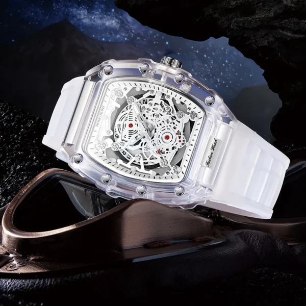 Fashionable Transparent MEN'S Watch - Image 6