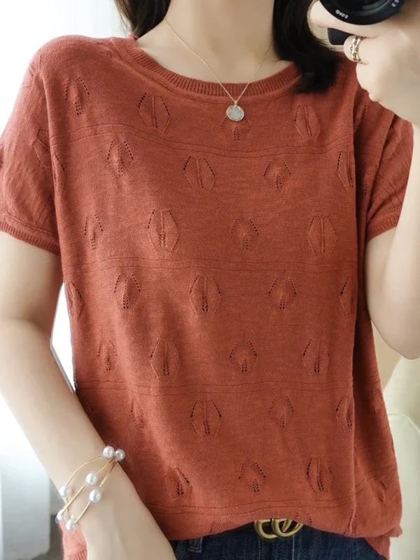 Summer Short Sleeve Women - Image 5