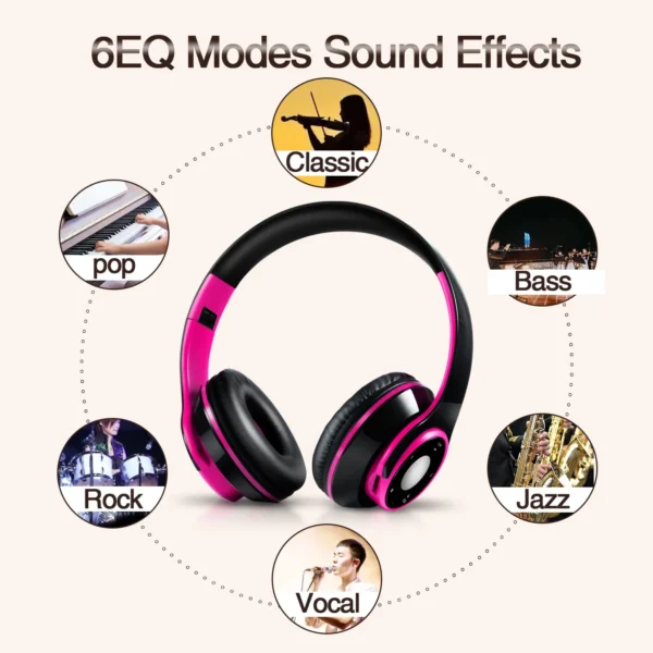 Best Colorful Earphones Wireless Bluetooth - Image 3