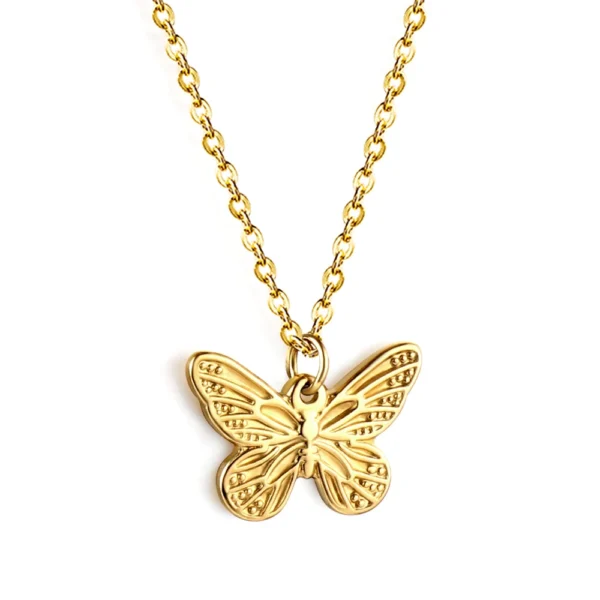 Necklace Stainless Steel Female Necklace Waterproof Layer - Image 6