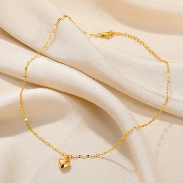Women  Luxury Love Pendant Necklace Jewelry - Image 4