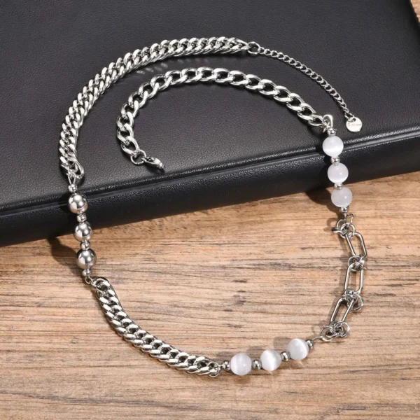 Necklaces,Stainless Steel ,Fashion Trend Ins Jewelry - Image 5