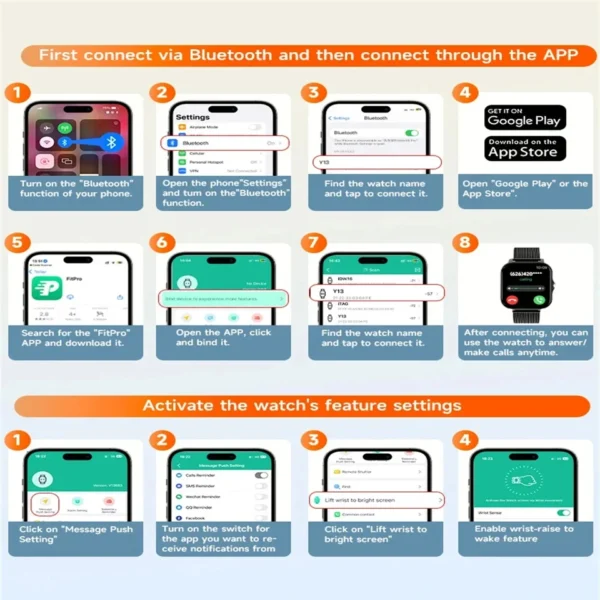 Bluetooth Call Smartwatch  Men Women For Android iOS 2025 - Image 6