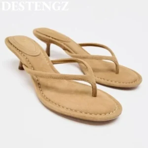 Women High Heels Sandals Summer Slippers
