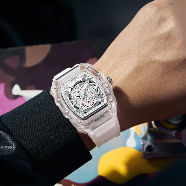 Fashionable Transparent MEN'S Watch - Image 4