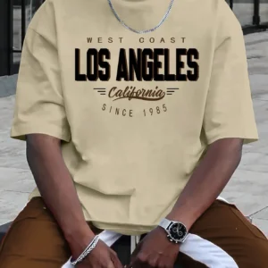 men's T-shirt is made of polyester fiber, which is comfortable,