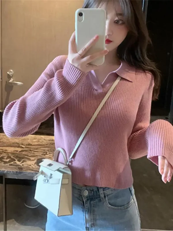 Women's Autumn Winter Pullover - Image 3