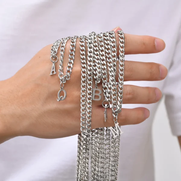 Necklace for Men Women, Waterproof Stainless Steel - Image 4