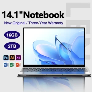 LENO 14.1" Ultra Slim Laptop 16GB RAM 2TB SSD Windows 11 Intel N3700