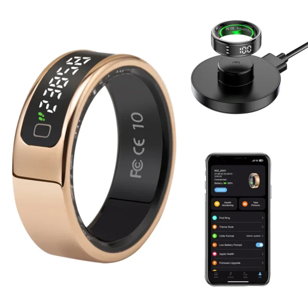 Wireless Charging Fitness , Smart Ring - Image 2