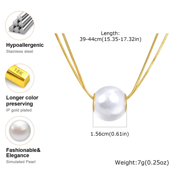 for Women, Gold Plated Stainless Steel Waterproof Jewelry - Image 6