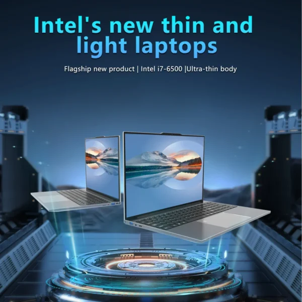 15.6"Laptop Intel Celeron i7-6500  Windows11 1920*1080 Resolution laptop - Image 2