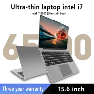 15.6"Laptop Intel Celeron i7-6500  Windows11 1920*1080 Resolution laptop