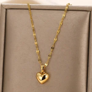 Women  Luxury Love Pendant Necklace Jewelry
