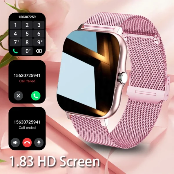Bluetooth Call Smartwatch  Men Women For Android iOS 2025