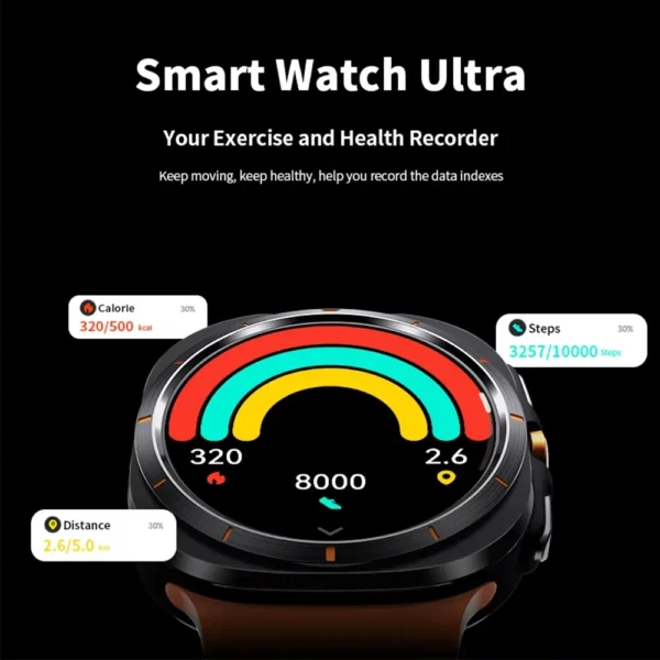 Galaxy Smart Watch Bluetooth Call Men GPS - Image 6