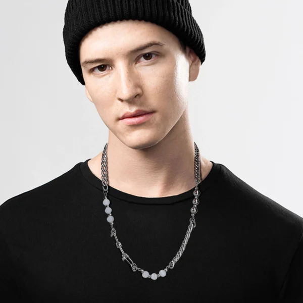 Necklaces,Stainless Steel ,Fashion Trend Ins Jewelry - Image 2