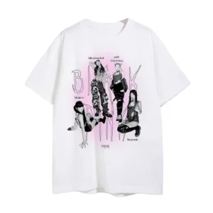 summer fashion Blackpink short-sleeved