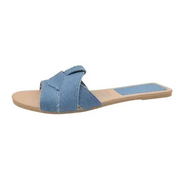 Women Sneakers New Flat Knitted Women's Comfortable Shoes - Image 5
