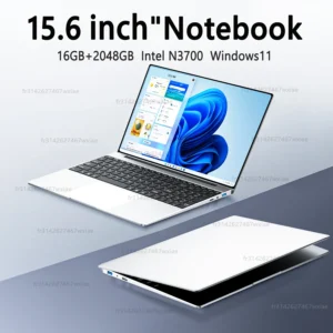 15.6" Ultra Slim Laptop 16GB RAM 2TB SSD Intel N3700