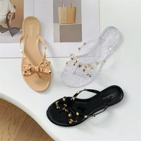 Summer Women Slippers , Beach Shoes Female Open Toe Shoes - Image 3