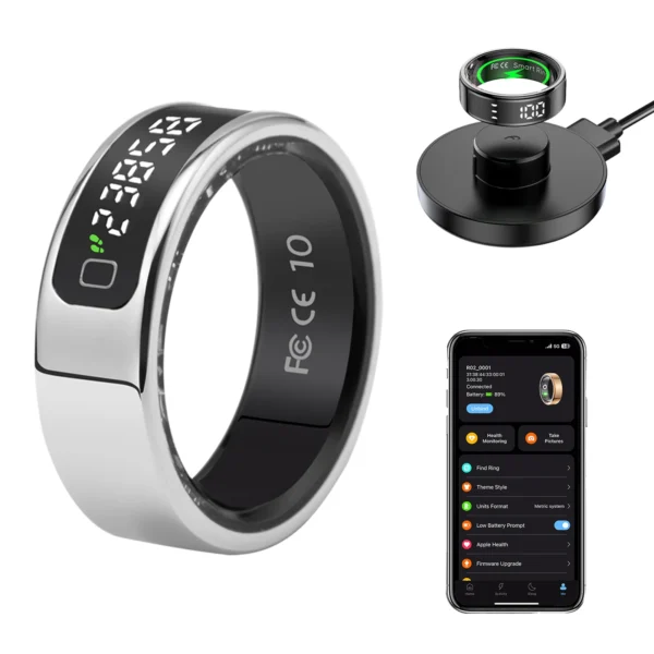 Wireless Charging Fitness , Smart Ring