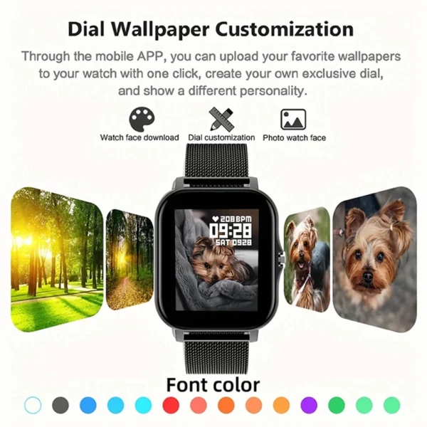 Bluetooth Call Smartwatch  Men Women For Android iOS 2025 - Image 3