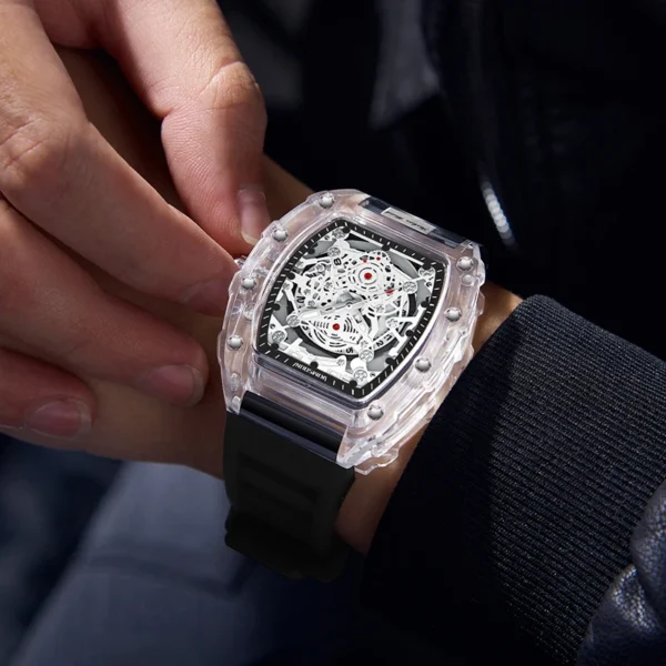 Fashionable Transparent MEN'S Watch - Image 5