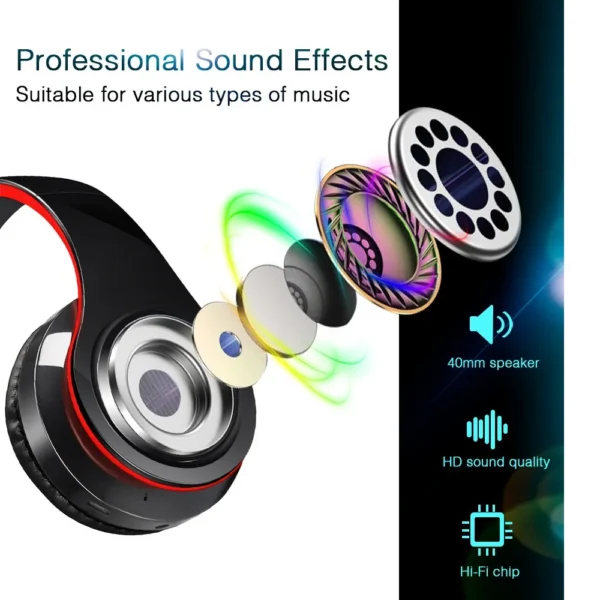 Best Headphones Bluetooth Earphone Wireless - Image 2