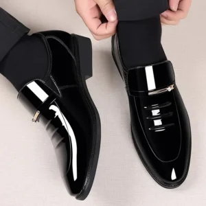 Best Selling Male Business Leather Shoes 2025