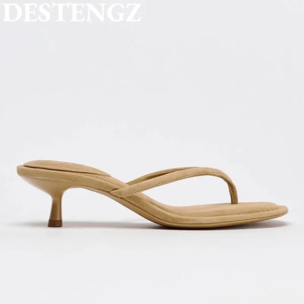 Women High Heels Sandals Summer Slippers - Image 2