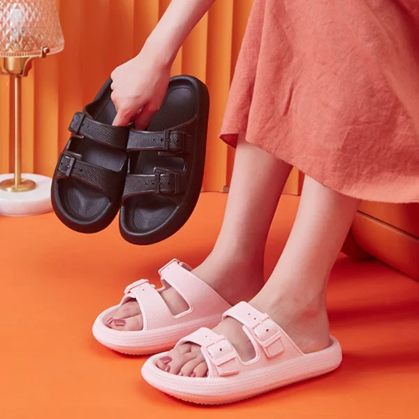 Fashion Woman  Summer Non Slip Beach Flip Flops - Image 3