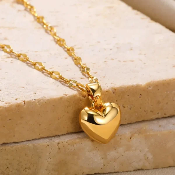 Women  Luxury Love Pendant Necklace Jewelry - Image 3