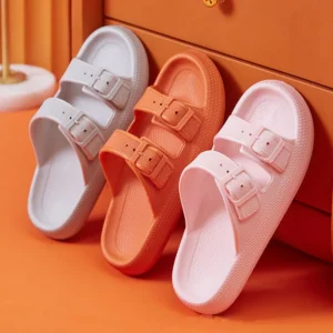 Fashion Woman  Summer Non Slip Beach Flip Flops