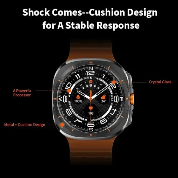 Galaxy Smart Watch Bluetooth Call Men GPS - Image 2